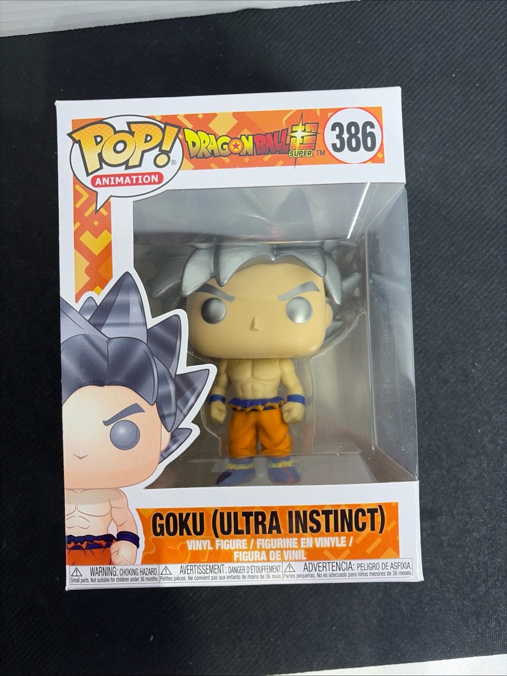 Funko Pop! Animation Goku Ultra Instinct #386 Dragon Ball Super Vinyl Figure